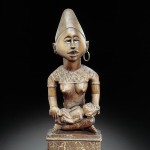 Statuette Kongo (Mère à l'enfant)