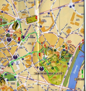 plan de ‘La Cité’ plan de 'La Cité'